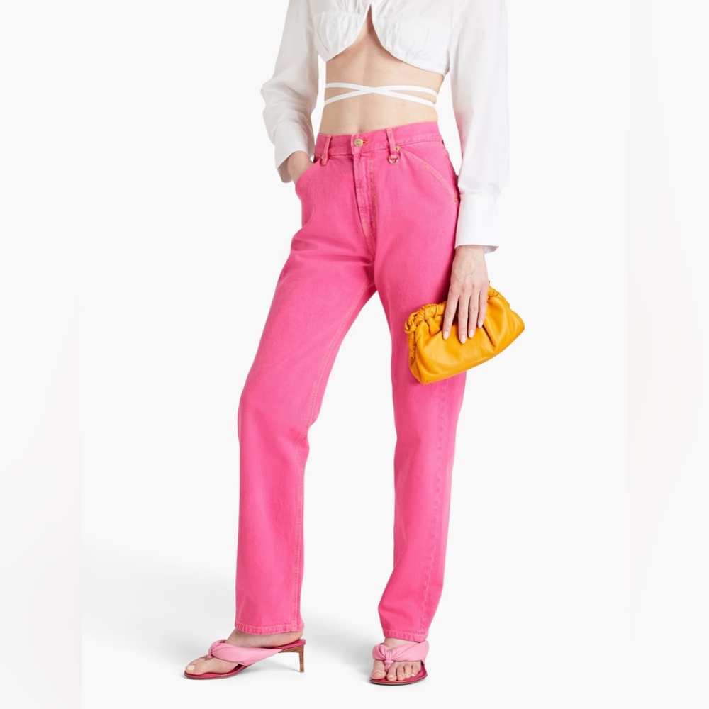 JACQUEMUS Le De Nîmes high-rise flared jeans